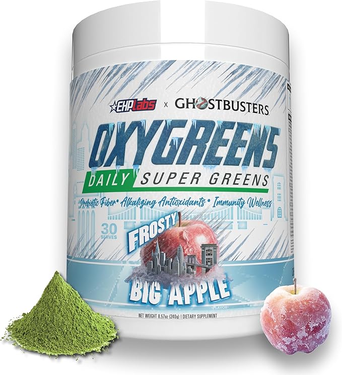 EHP Labs OxyGreens 360g Frosty Big Apple (Ghostbusters)