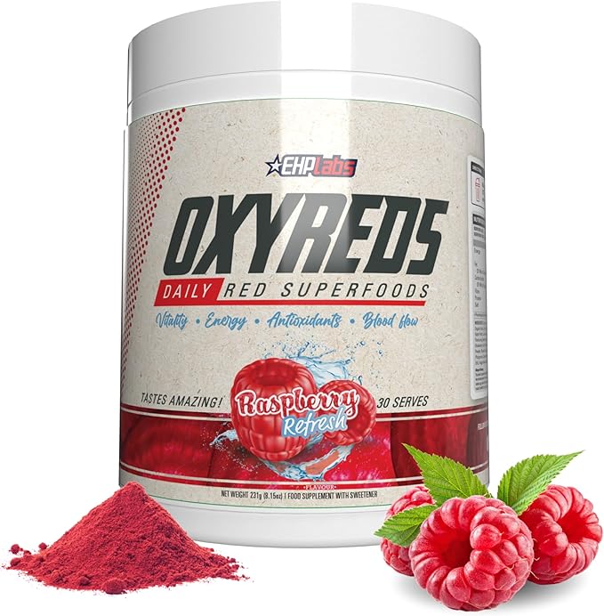 EHP Labs OxyReds 231g Raspberry Refresh
