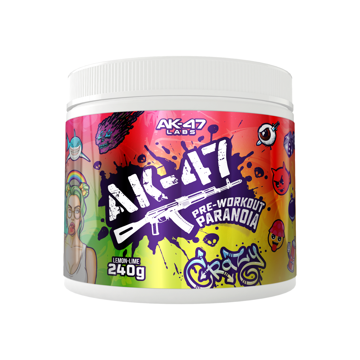 AK-47 Labs Pre-Workout 240g Fruit Punch