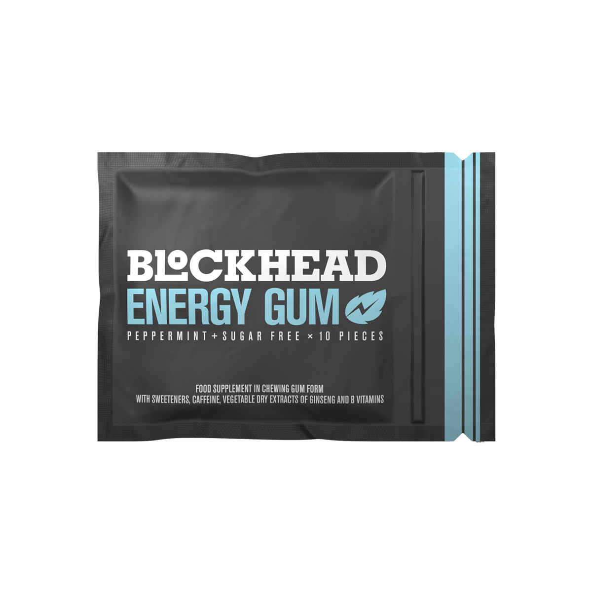 Blockhead Energy Gum 12x7 Pieces / Peppermint