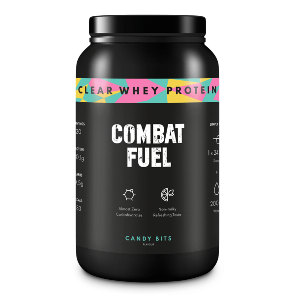 Combat Fuel Clear Whey Protein 490g Candy Bits