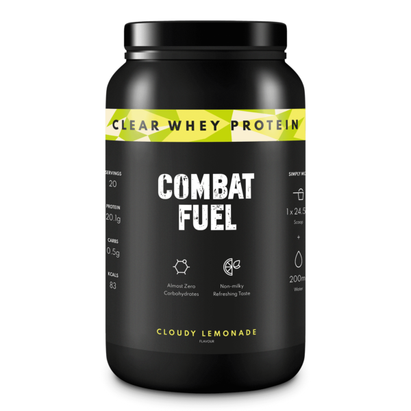 Combat Fuel Clear Whey Protein 490g Cloudy Lemonade