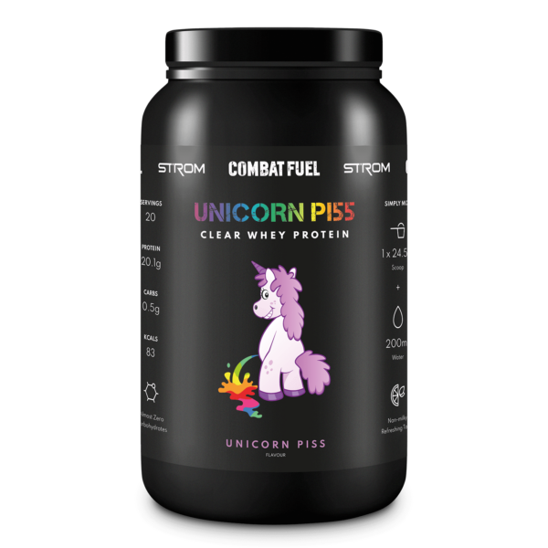 Combat Fuel Clear Whey Protein 490g Unicorn Piss