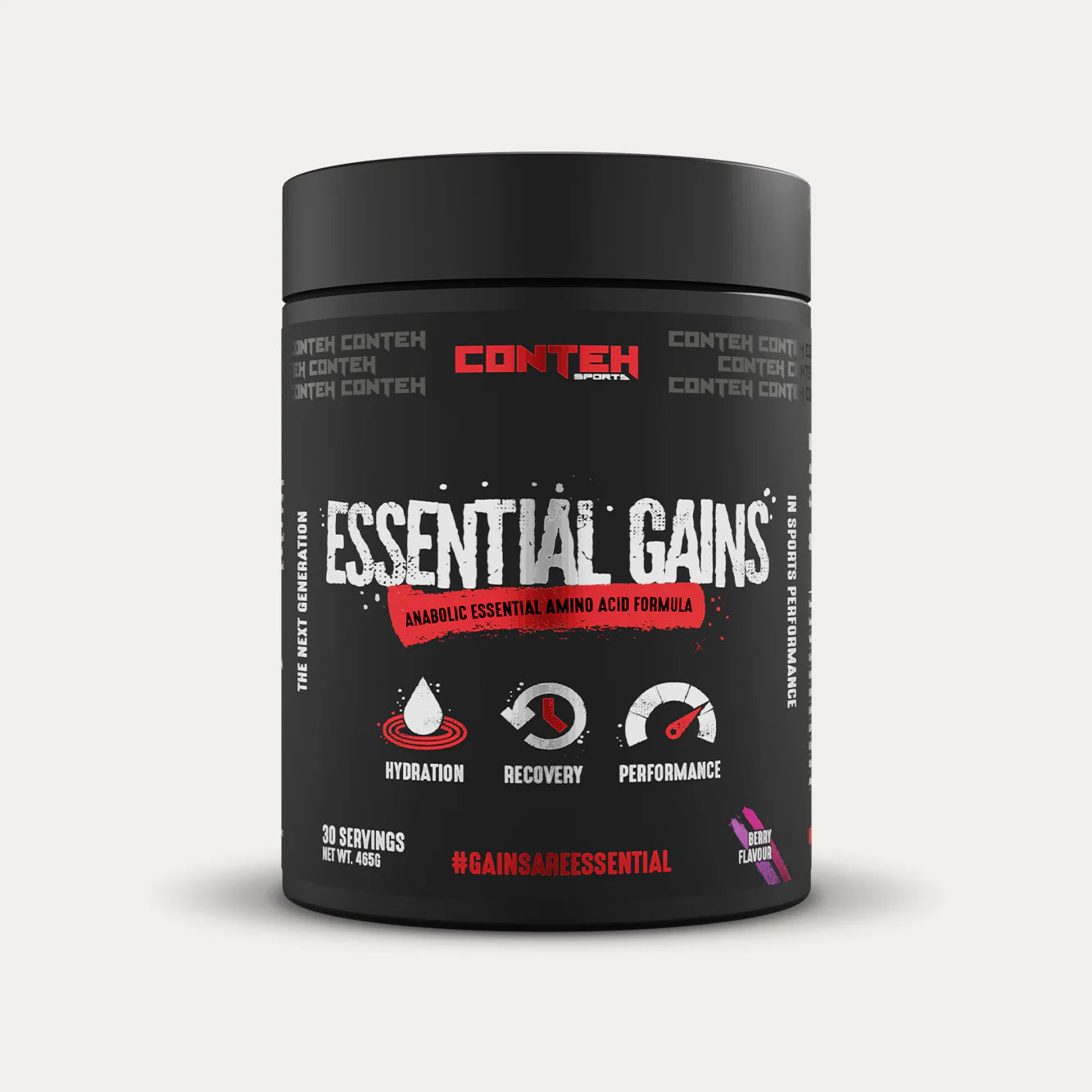 Conteh Sports Essential Gains 465g Berry