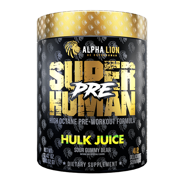 Alpha Lion SuperHuman Pre Workout Hulk Juice 342.3g