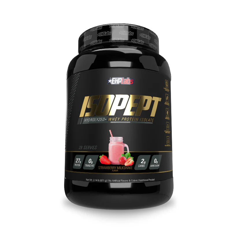 EHP Labs IsoPept 775g Strawberry Milk