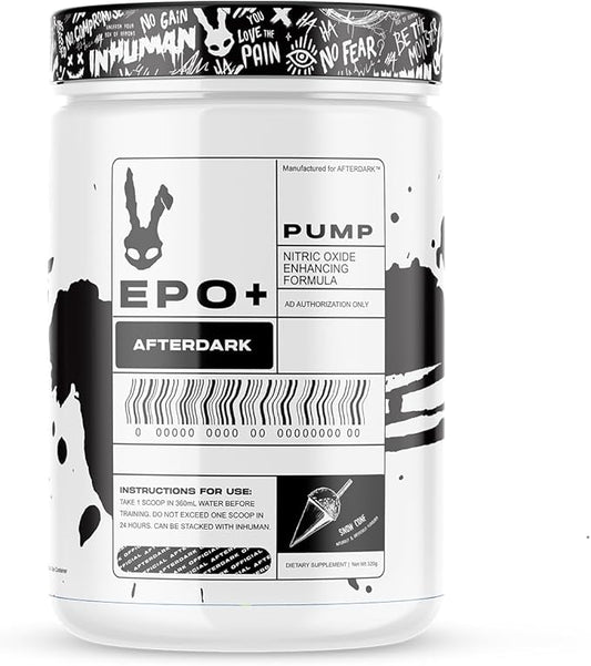 AfterDark EPO+ Stim Free Pre Workout 410g Snow Cone