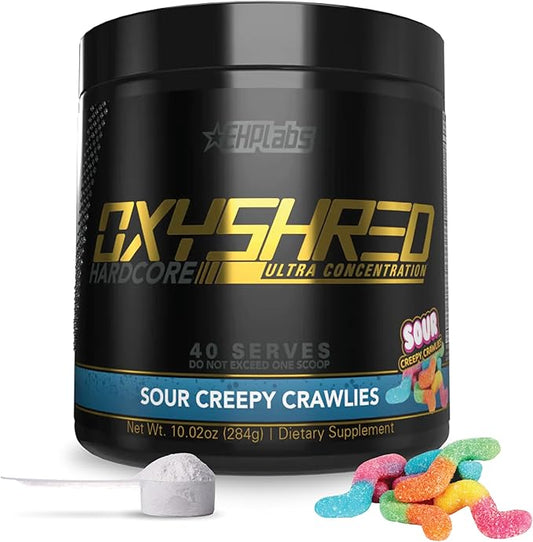 EHP Labs OxyShred Hardcore 284g Sour Creepy Crawlies