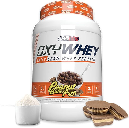 EHP Labs OxyWhey 1100g Peanut Butter Puffs