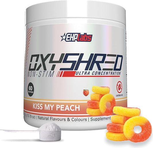 EHP Labs OxyShred Non-Stim 380g Kiss My Peach