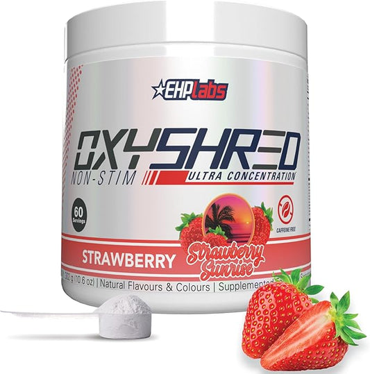 EHP Labs OxyShred Non-Stim 300g Strawberry Sunrise