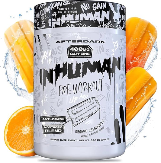 AfterDark InHuman Pre Workout 257g Orange Creamsicle