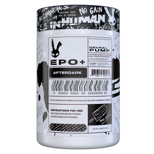 AfterDark EPO+ Stim Free Pre Workout 410g Rainbow Sherbert