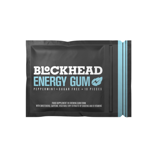 Blockhead Energy Gum 12x7 Pieces / Peppermint