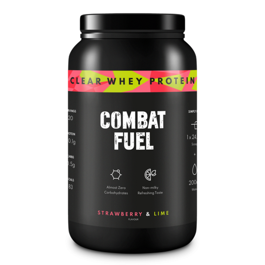 Combat Fuel Clear Whey Protein 490g Strawberry & Lime