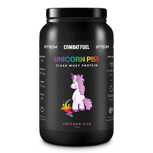 Combat Fuel Clear Whey Protein 490g Unicorn Piss