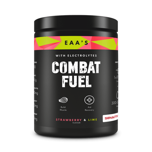 Combat Fuel EAA's + Electrolytes 500g Strawberry & Lime