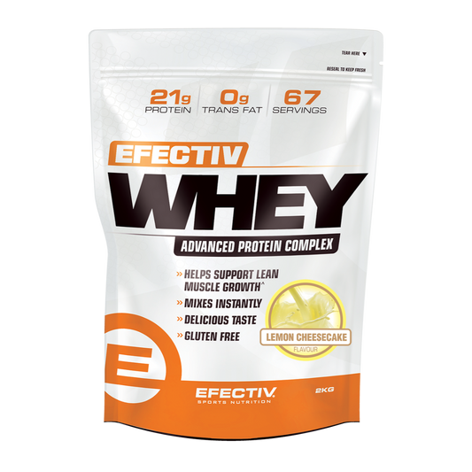 Efectiv Nutrition Whey Protein 2kg Lemon Cheesecake