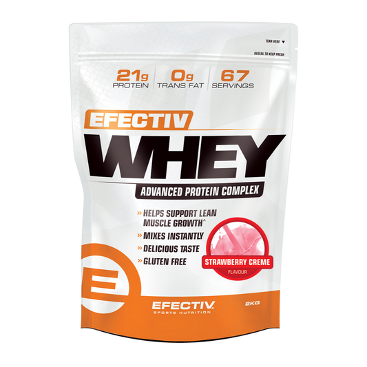 Efectiv Nutrition Whey Protein 2kg Strawberry Creme