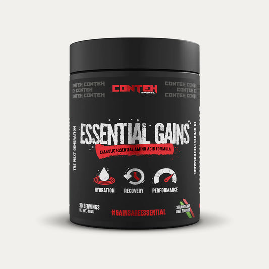 Conteh Sports Essential Gains 465g Strawberry Lime