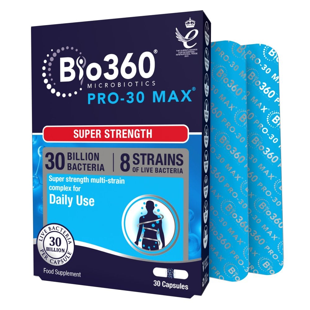 Natures Aid Pro-30 MAX 8 Strain Complex 30 Caps