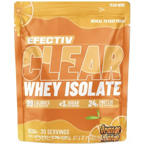 Efectiv Nutrition Clear Whey Isolate 600g Orange Mango